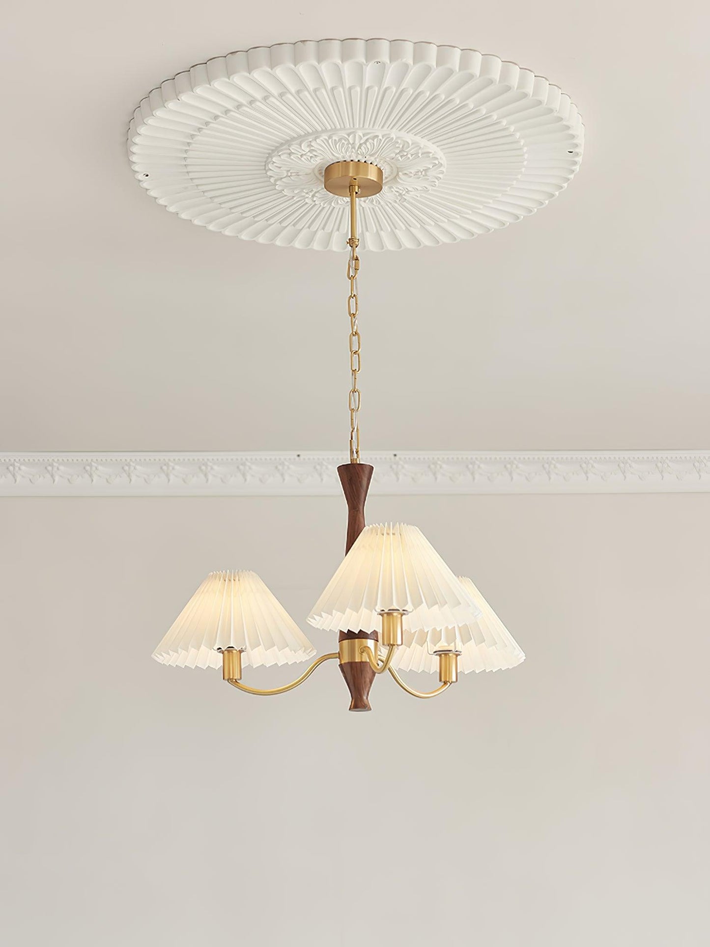 Pleated Ceiling fixture Chandelier