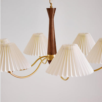 Pleated Ceiling fixture Chandelier