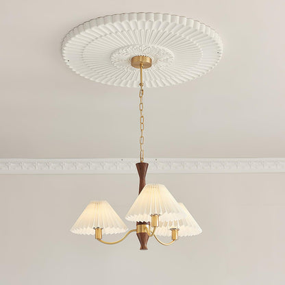 Pleated Ceiling fixture Chandelier