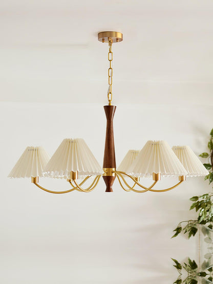 Pleated Ceiling fixture Chandelier