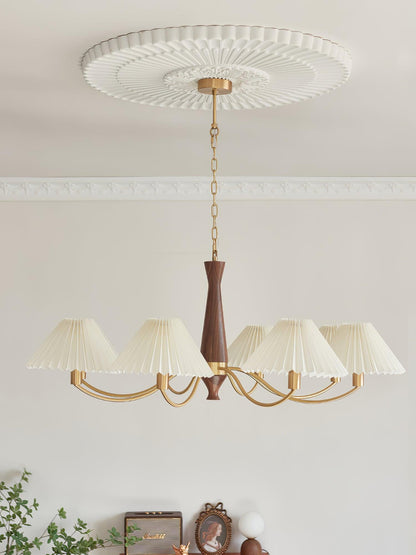 Pleated Ceiling fixture Chandelier