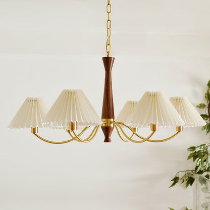 Pleated Ceiling fixture Chandelier