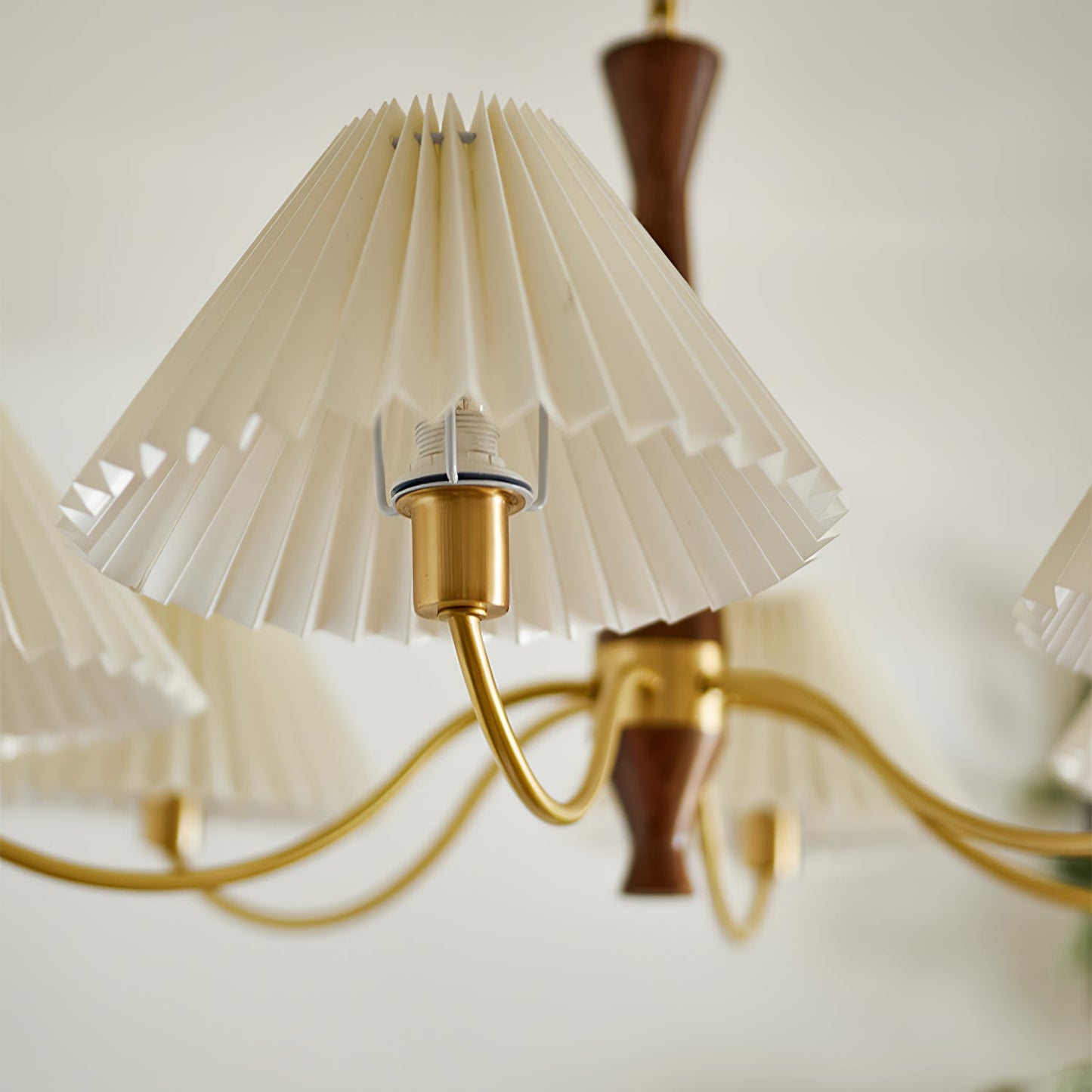 Pleated Ceiling fixture Chandelier