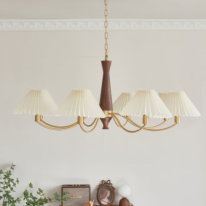 Pleated Ceiling fixture Chandelier