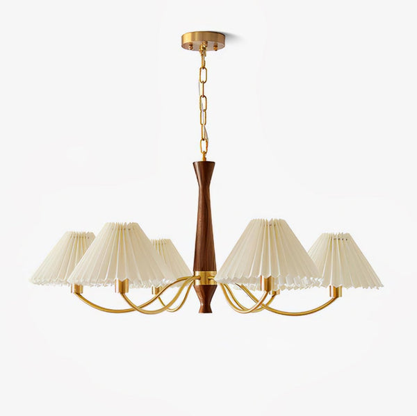 Pleated Ceiling fixture Chandelier