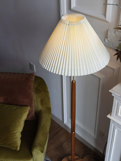 Pleated Reading Lamp Floor Lamp