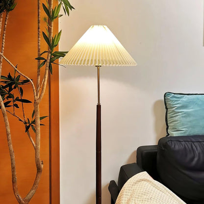 Pleated Reading Lamp Floor Lamp