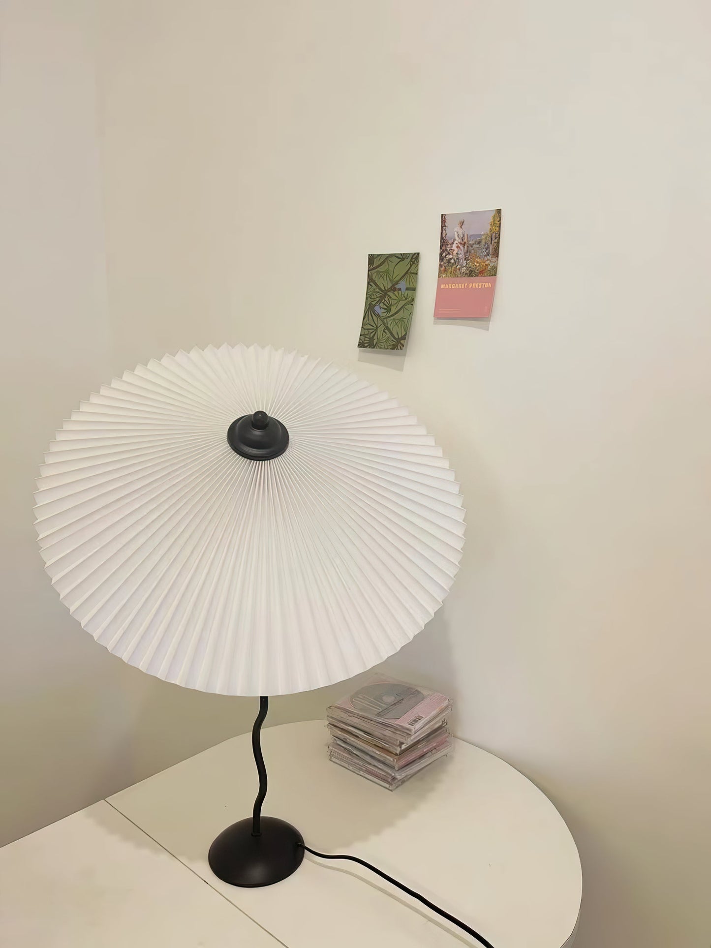 Pleated Hat Work lamp Table Lamp