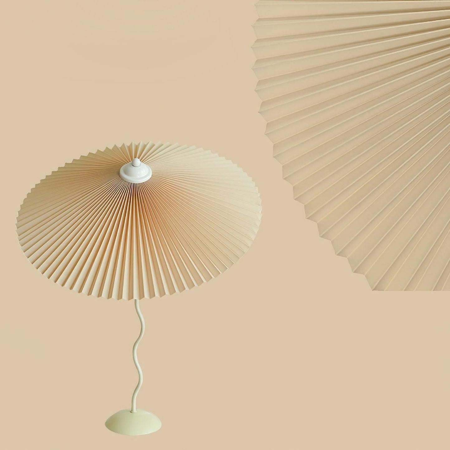 Pleated Hat Work lamp Table Lamp