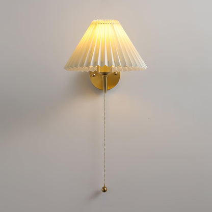 Pleated Wall-mounted light Wall Lamp