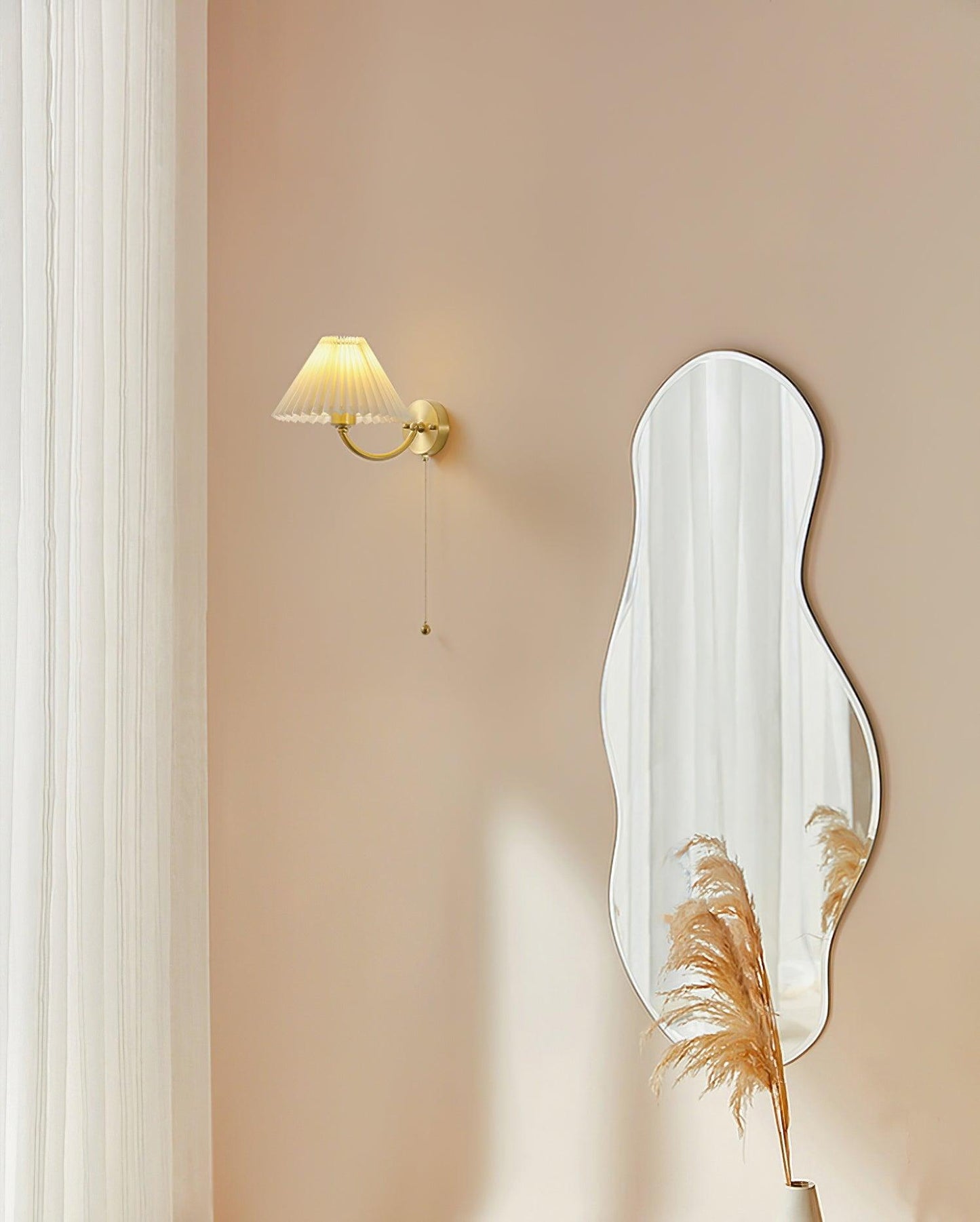 Pleated Wall-mounted light Wall Lamp