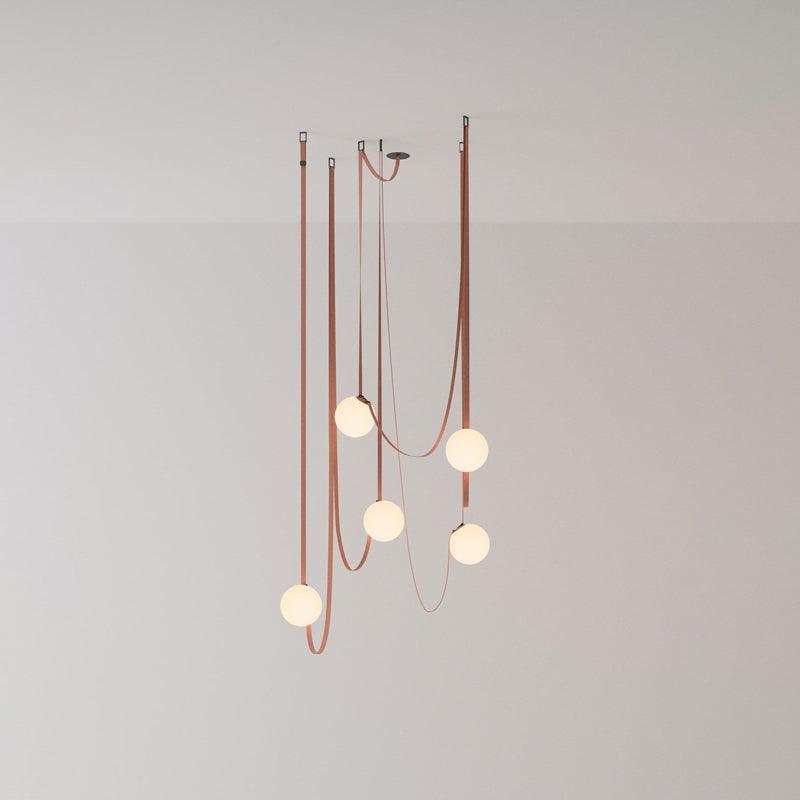 Multiple Belt Art Droplight Pendant Light