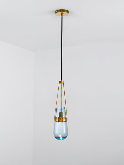 Poble Glass Droplight Pendant Light