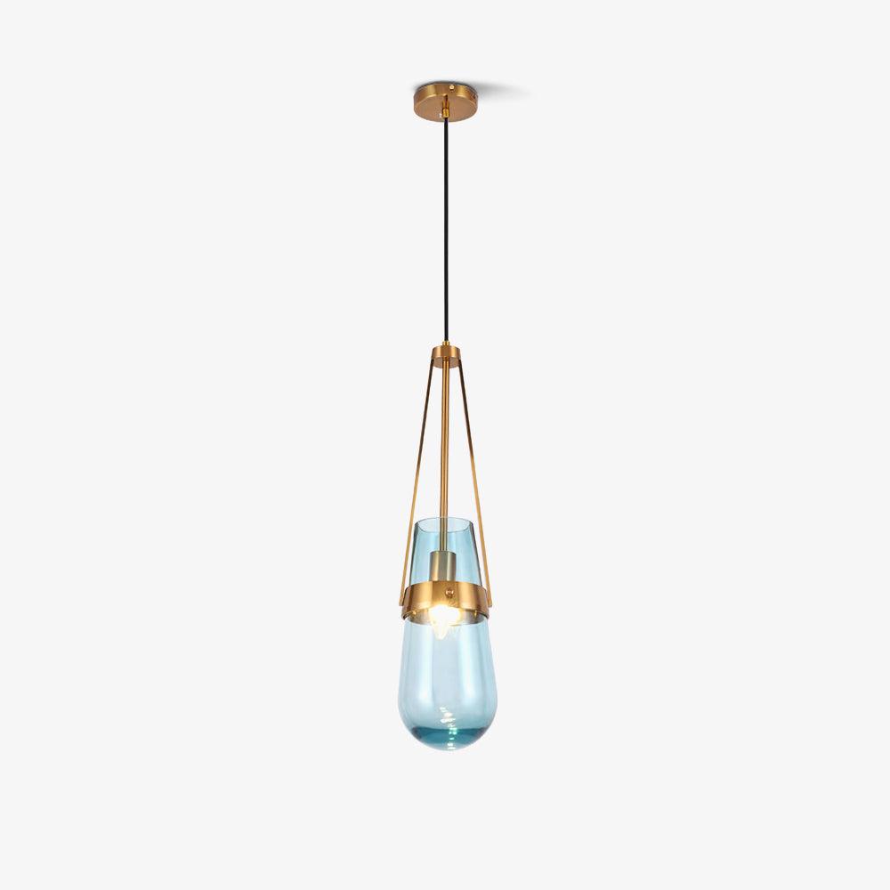 Poble Glass Droplight Pendant Light