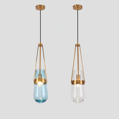 Poble Glass Droplight Pendant Light