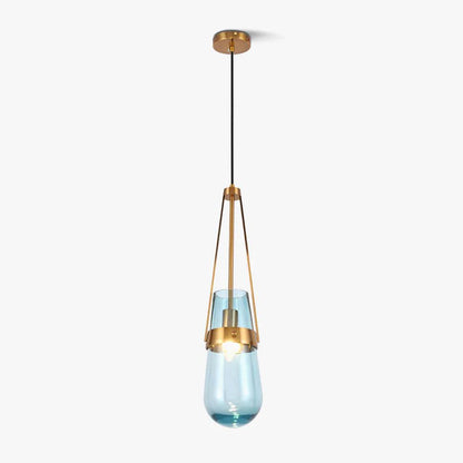 Poble Glass Droplight Pendant Light