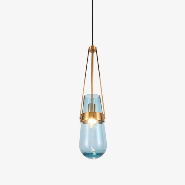 Poble Glass Droplight Pendant Light