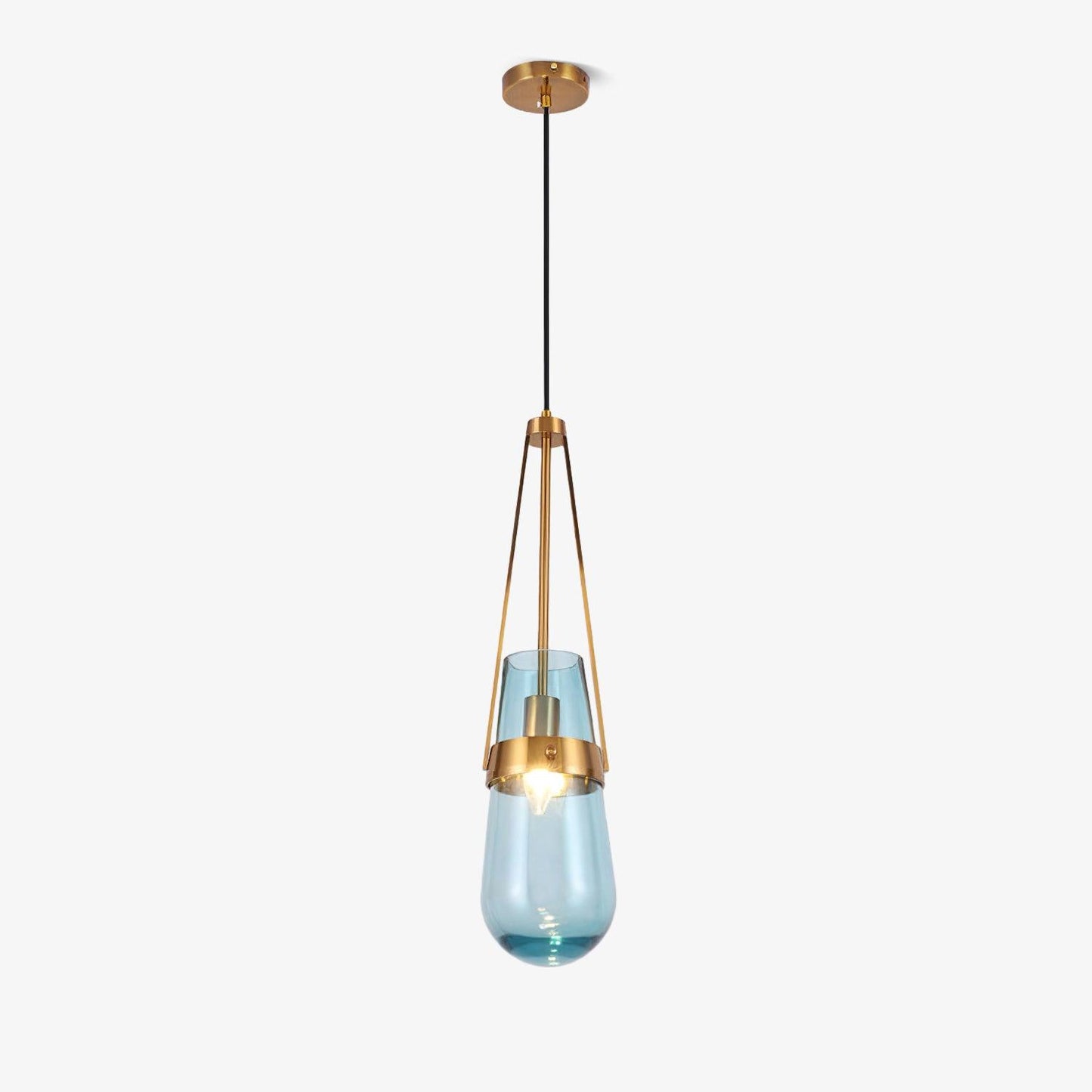 Poble Glass Droplight Pendant Light