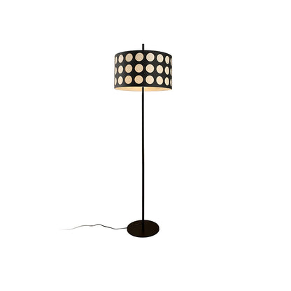 Polka Arc Fabric Free-standing Lamp Floor Lamp