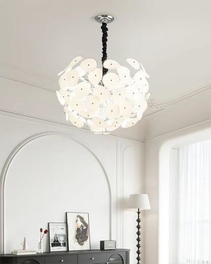 Poppy Glass Crown Chandelier