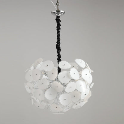 Poppy Glass Crown Chandelier