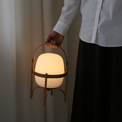 Portable Lantern Glass Portable lamp Table Lamp