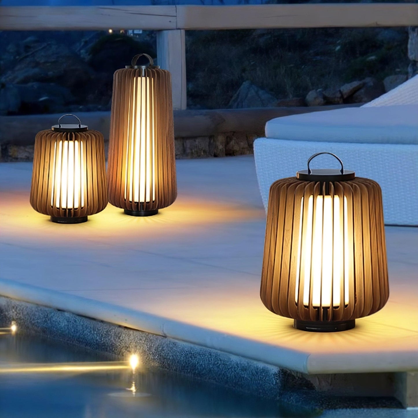 Portable Lantern Patio light Outdoor Light