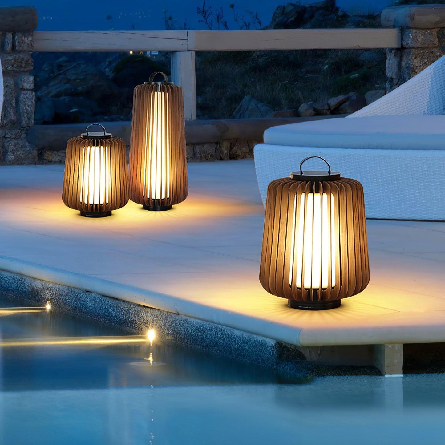 Portable Lantern Patio light Outdoor Light