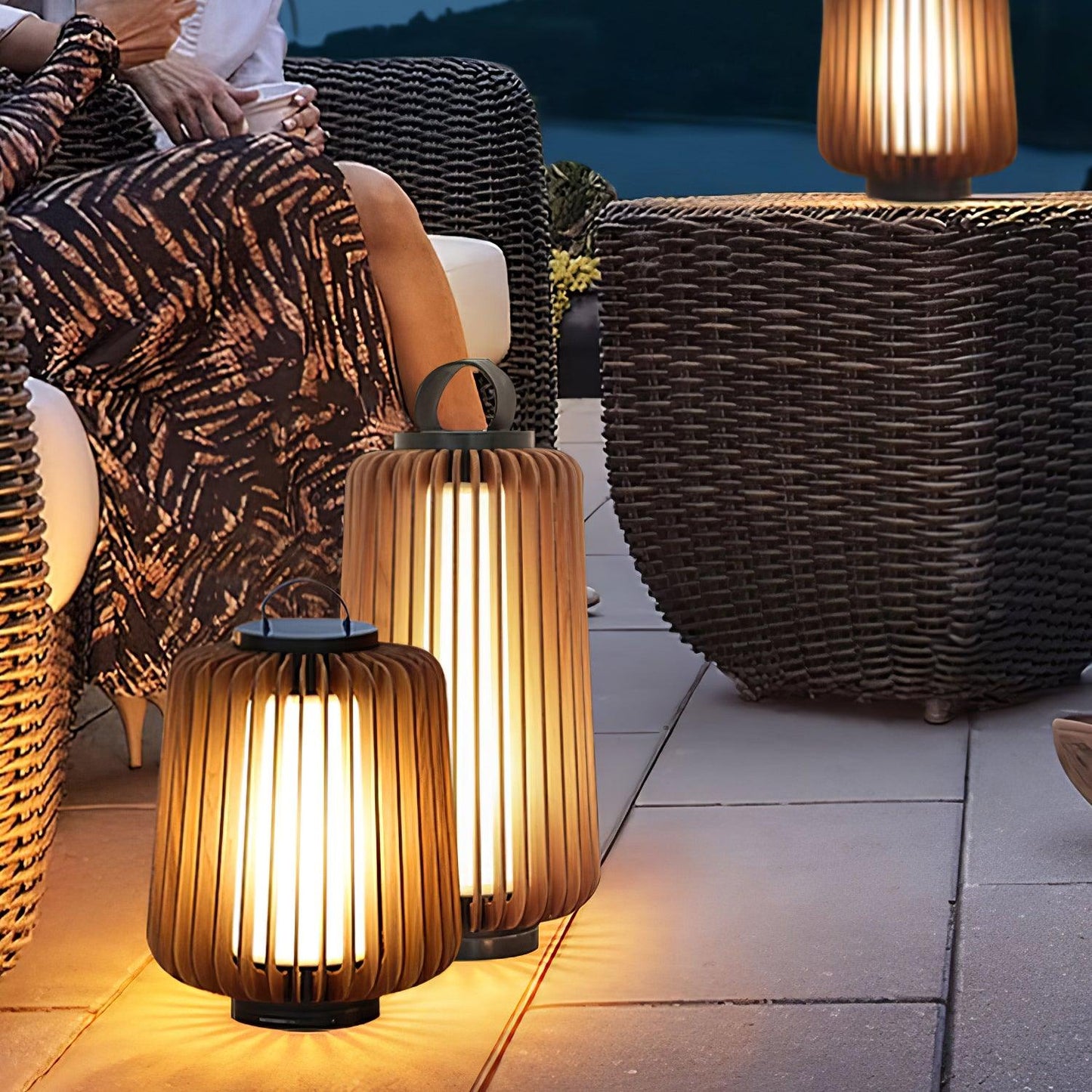 Portable Lantern Patio light Outdoor Light