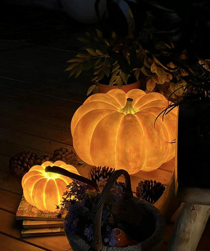 Portable Pumpkin Built-in Battery Desk lamp Table Lamp