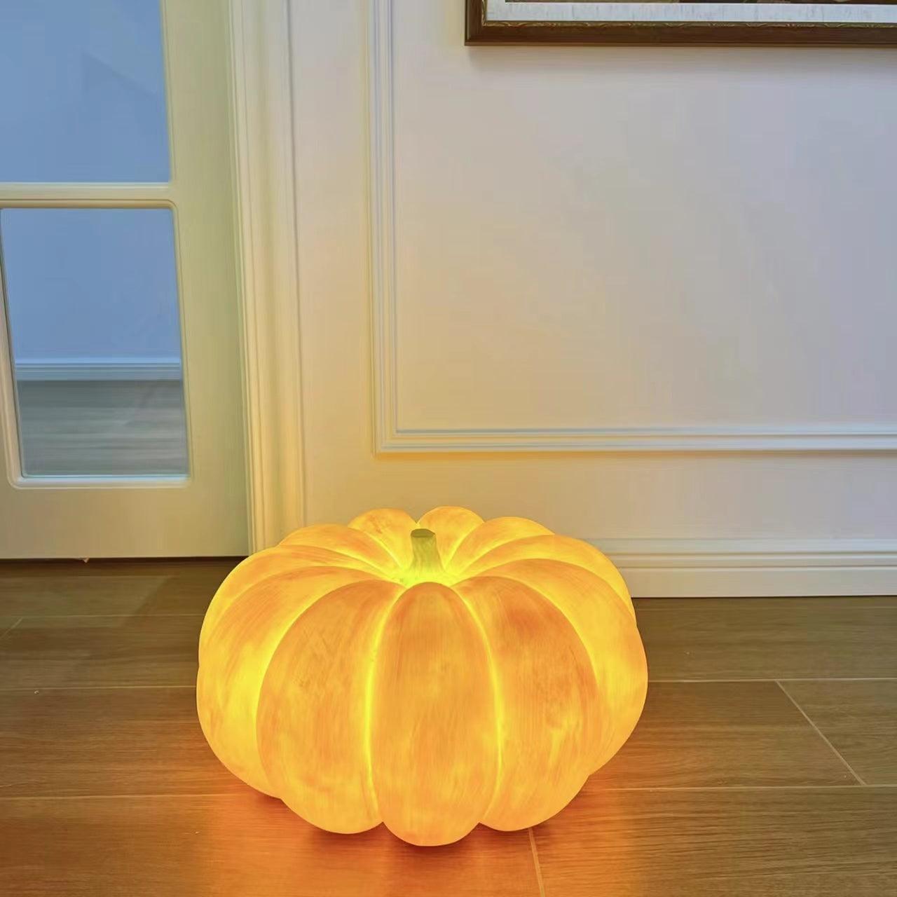 Portable Pumpkin Built-in Battery Desk lamp Table Lamp