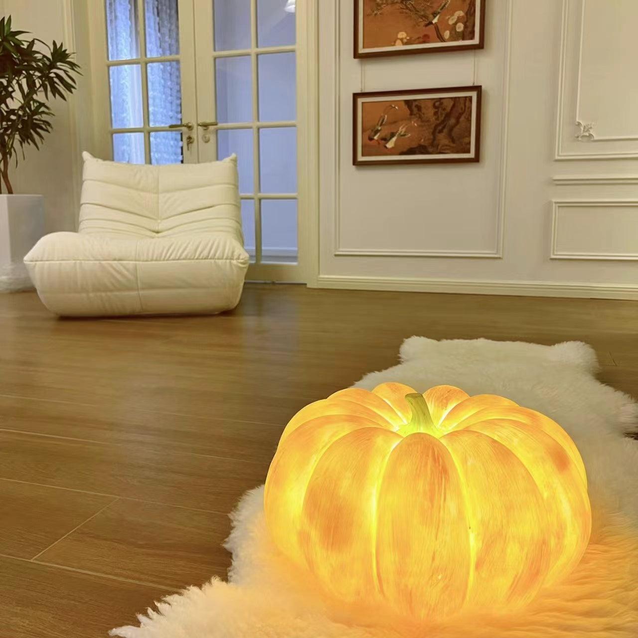 Portable Pumpkin Built-in Battery Desk lamp Table Lamp