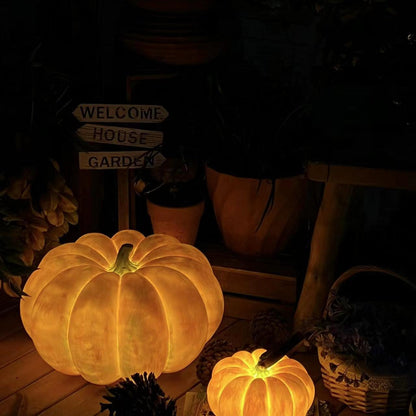 Portable Pumpkin Built-in Battery Desk lamp Table Lamp