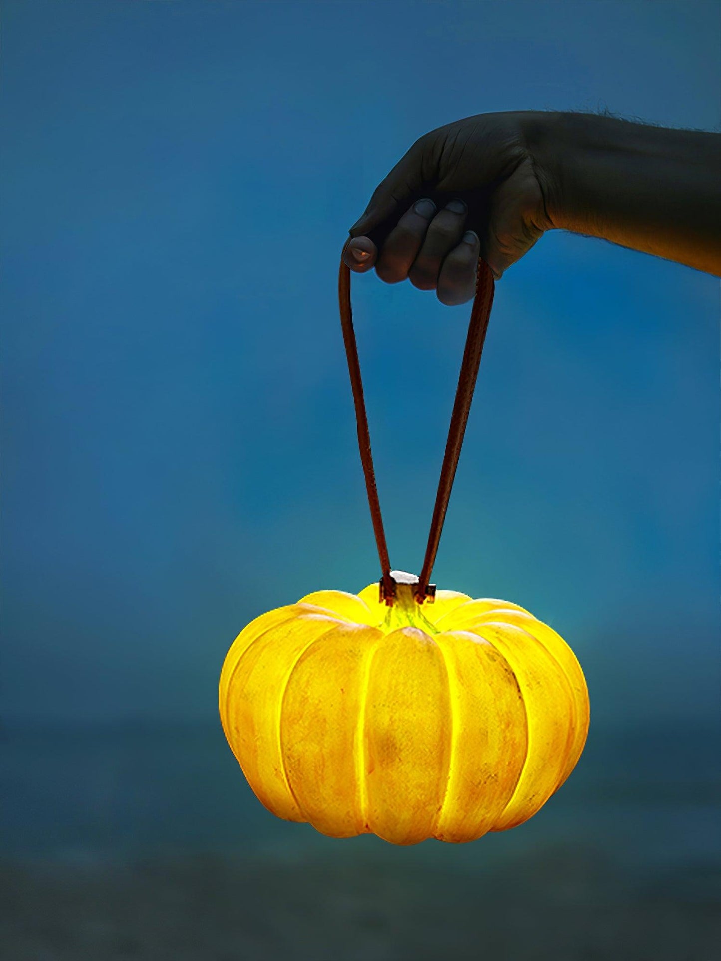 Portable Pumpkin Built-in Battery Desk lamp Table Lamp