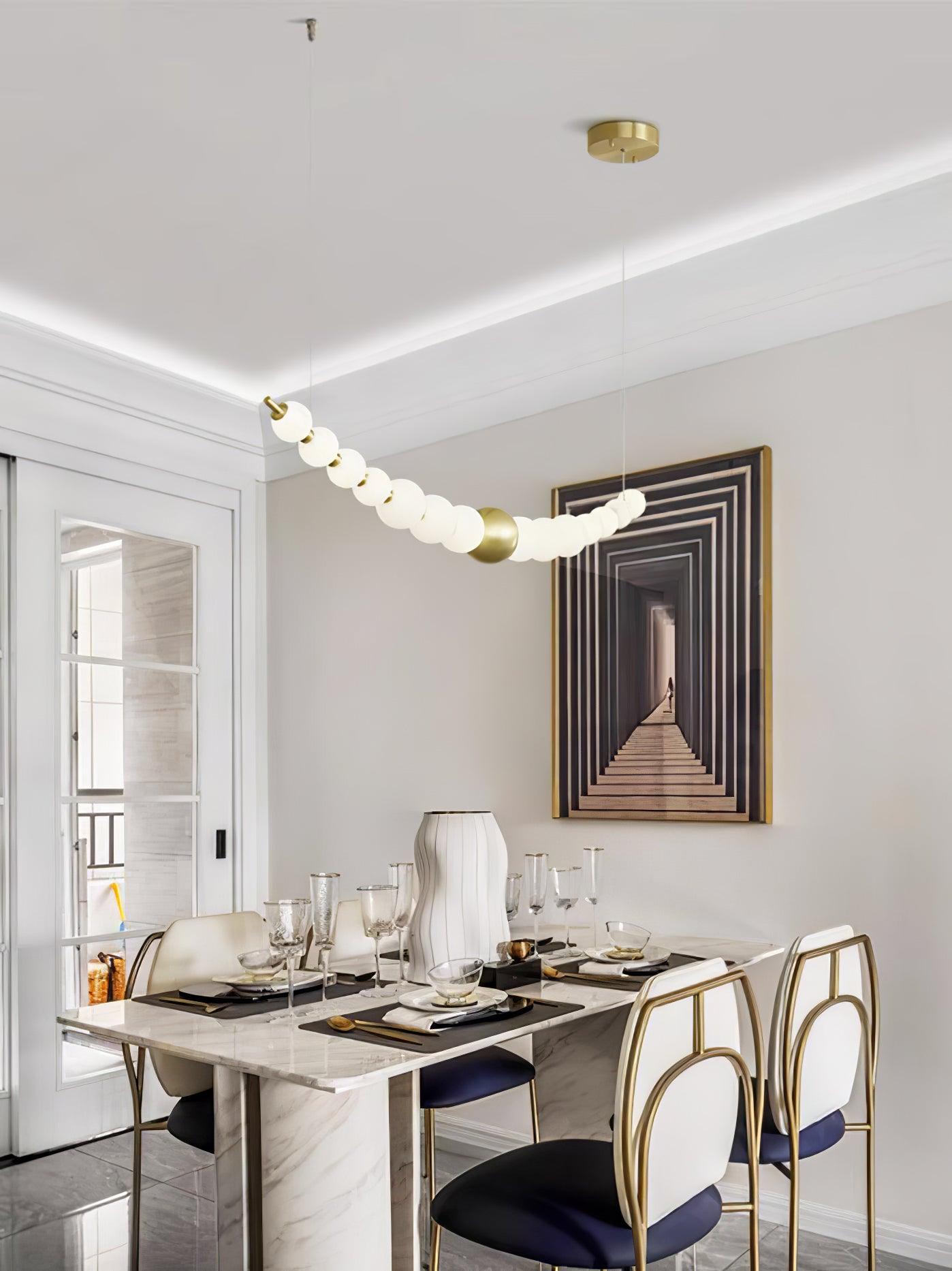 Pearl Chain Ceiling light fitting Pendant Lamp