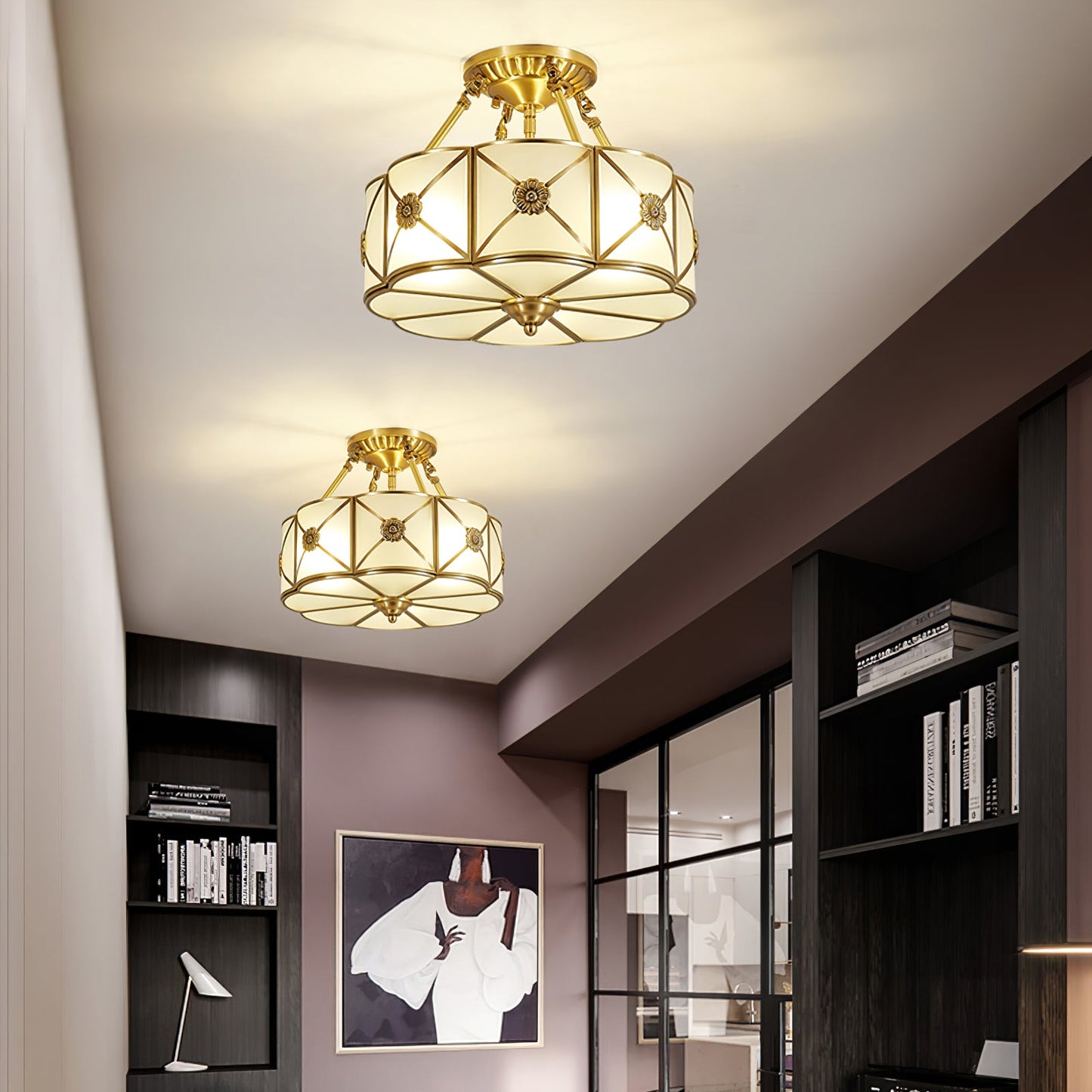 Preston Flush mount light Ceiling Lamp