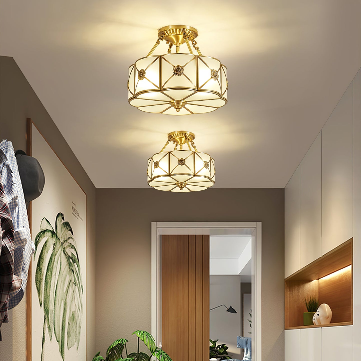 Preston Flush mount light Ceiling Lamp