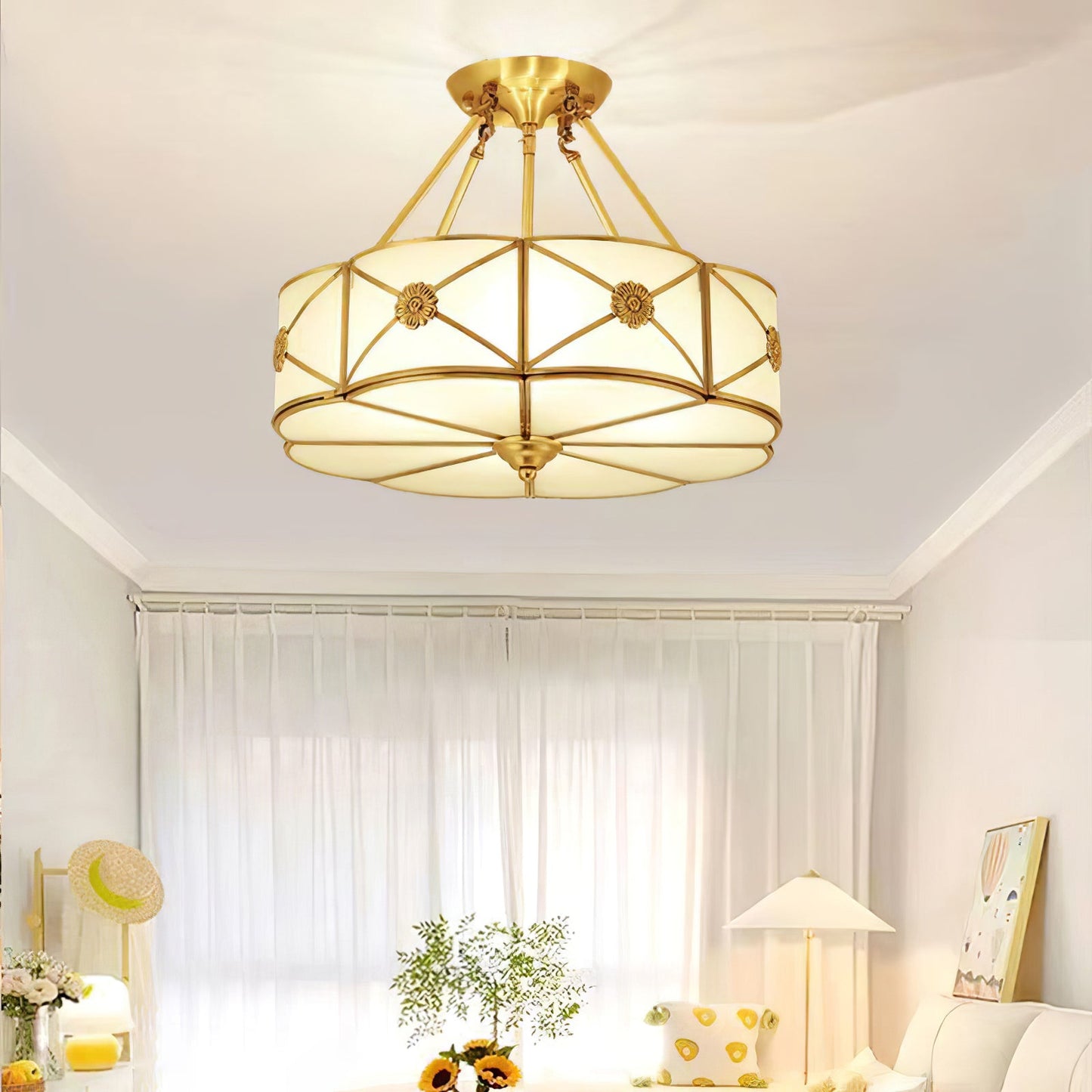 Preston Flush mount light Ceiling Lamp