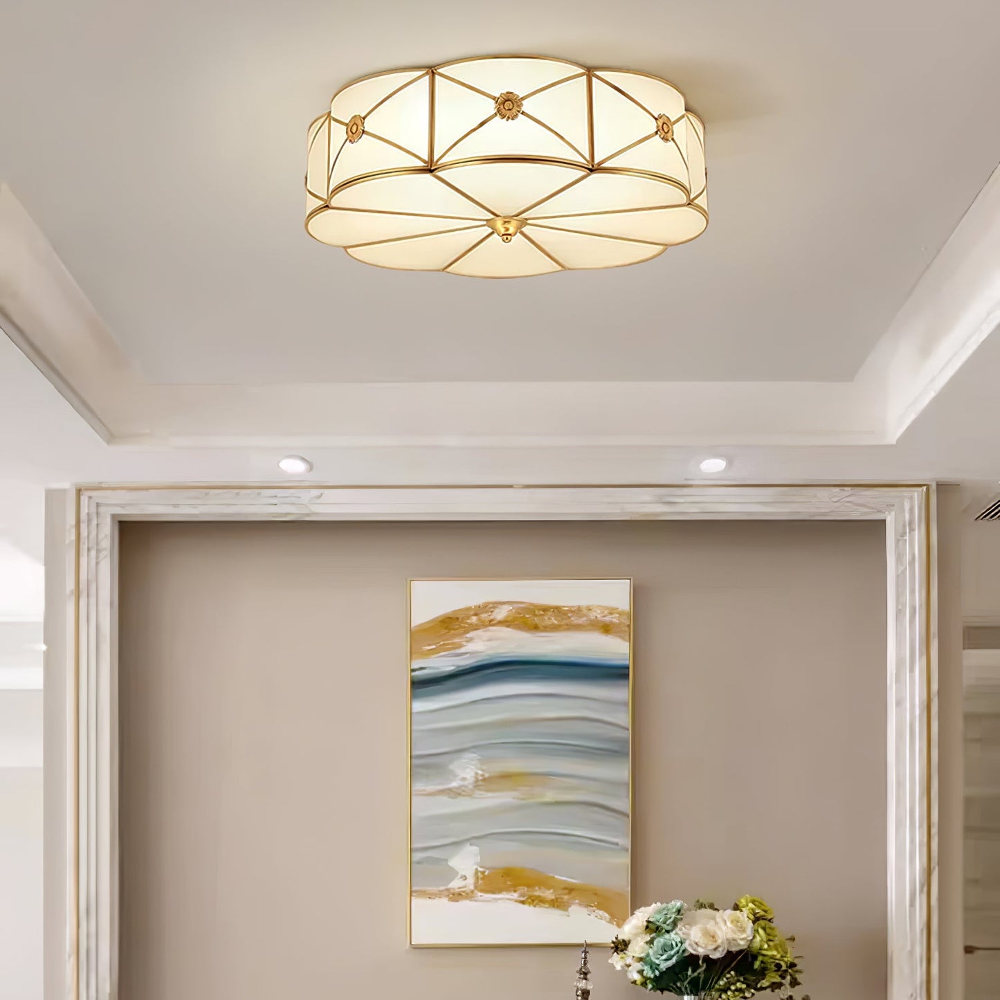 Preston Flush mount light Ceiling Lamp