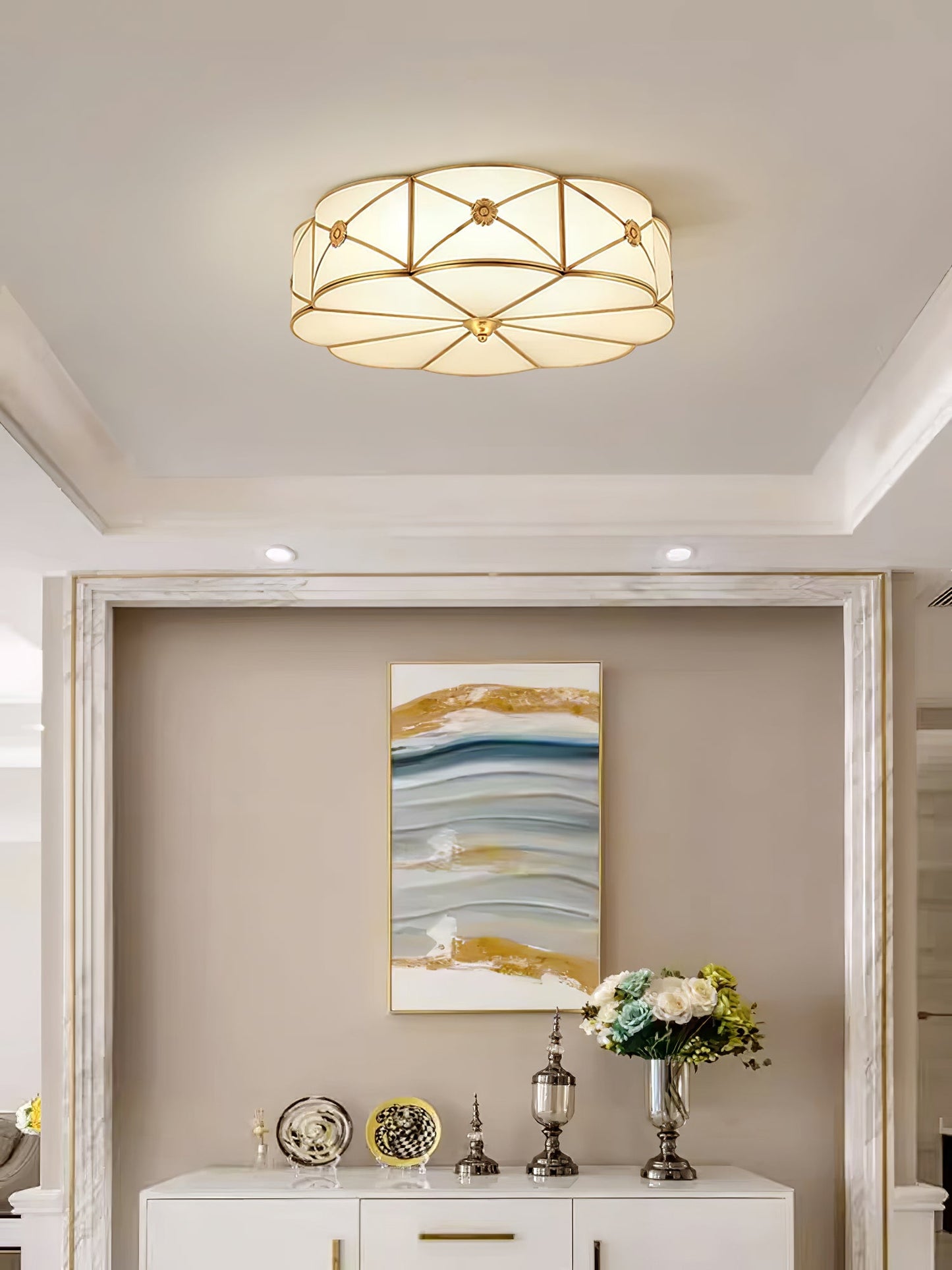 Preston Flush mount light Ceiling Lamp