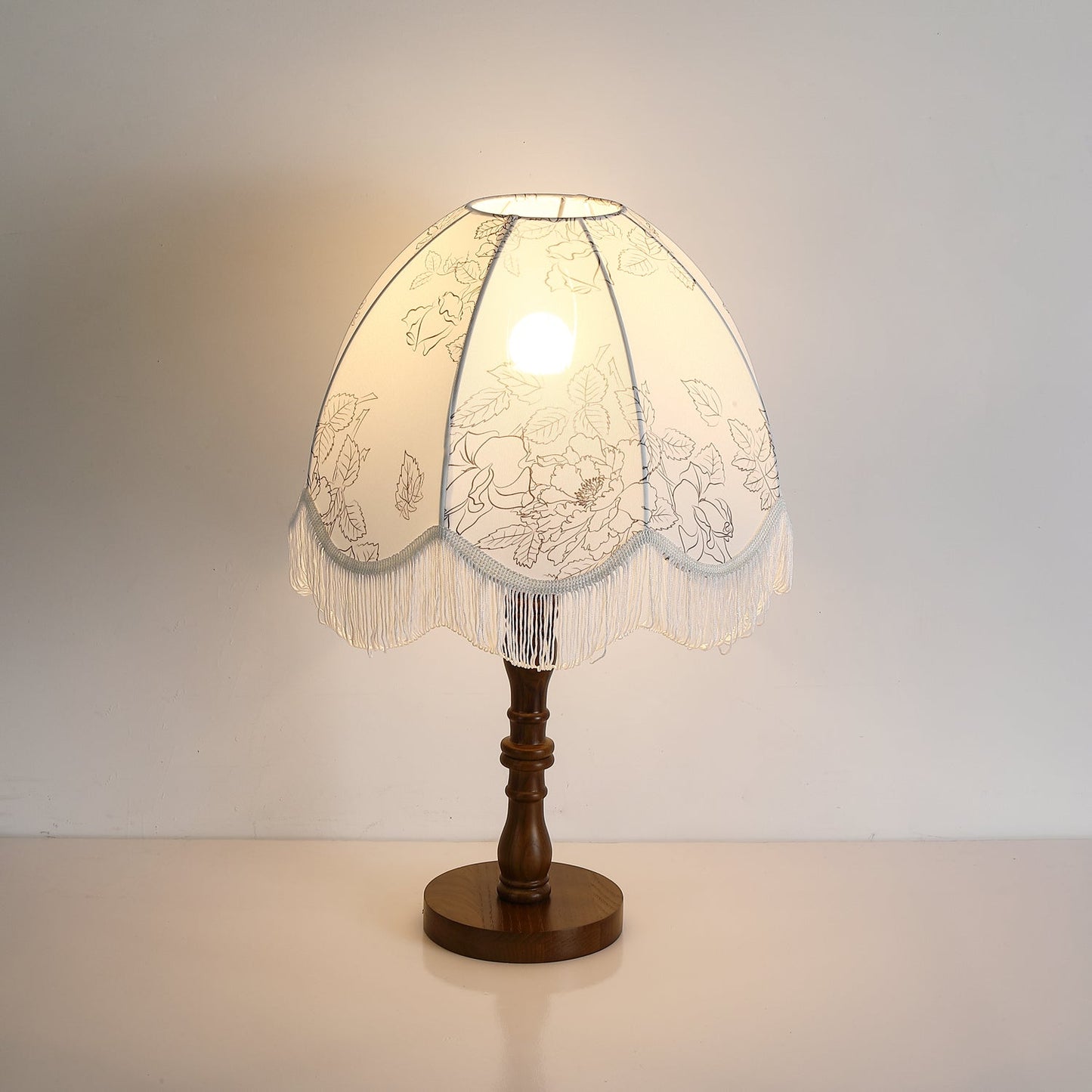 Printed Tassel Work lamp Table Lamp