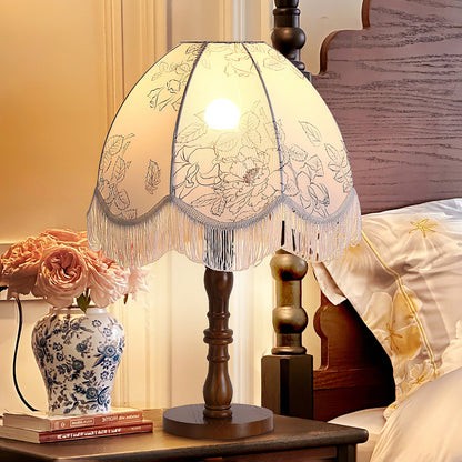 Printed Tassel Work lamp Table Lamp