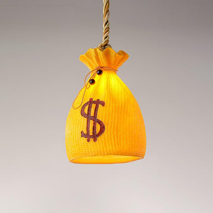 Prosperity Pouch Resin Drop light Pendant Lamp