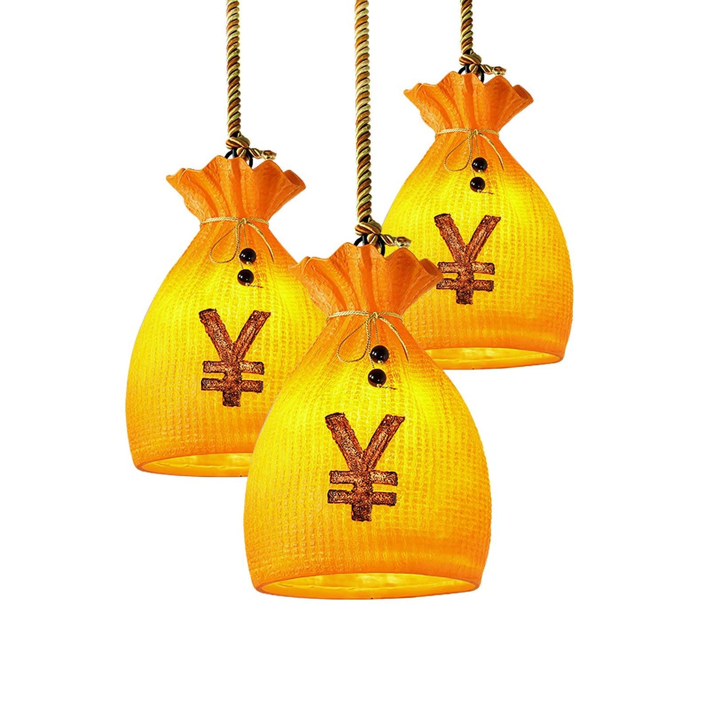 Prosperity Pouch Resin Drop light Pendant Lamp