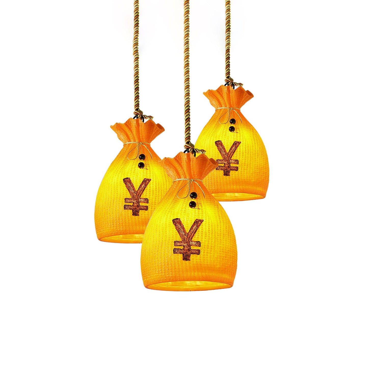 Prosperity Pouch Resin Drop light Pendant Lamp