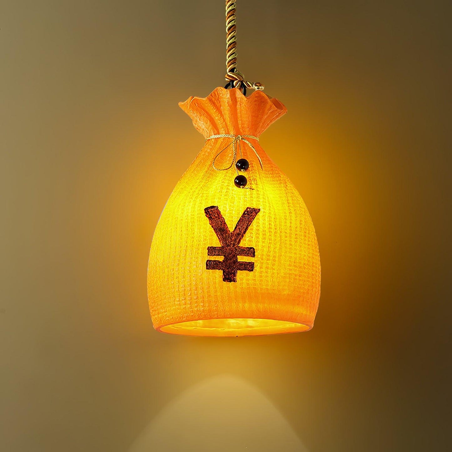 Prosperity Pouch Resin Drop light Pendant Lamp