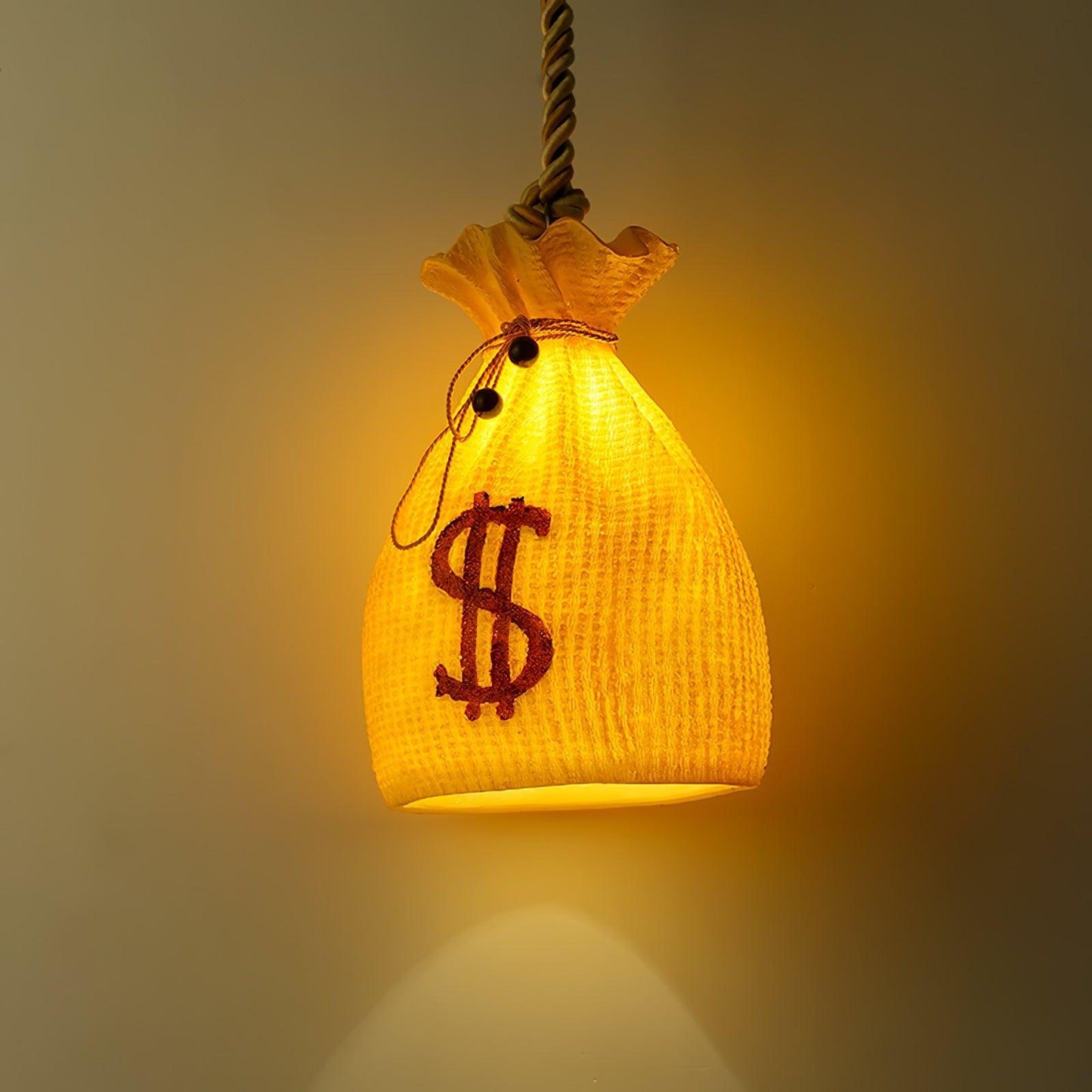 Prosperity Pouch Resin Drop light Pendant Lamp