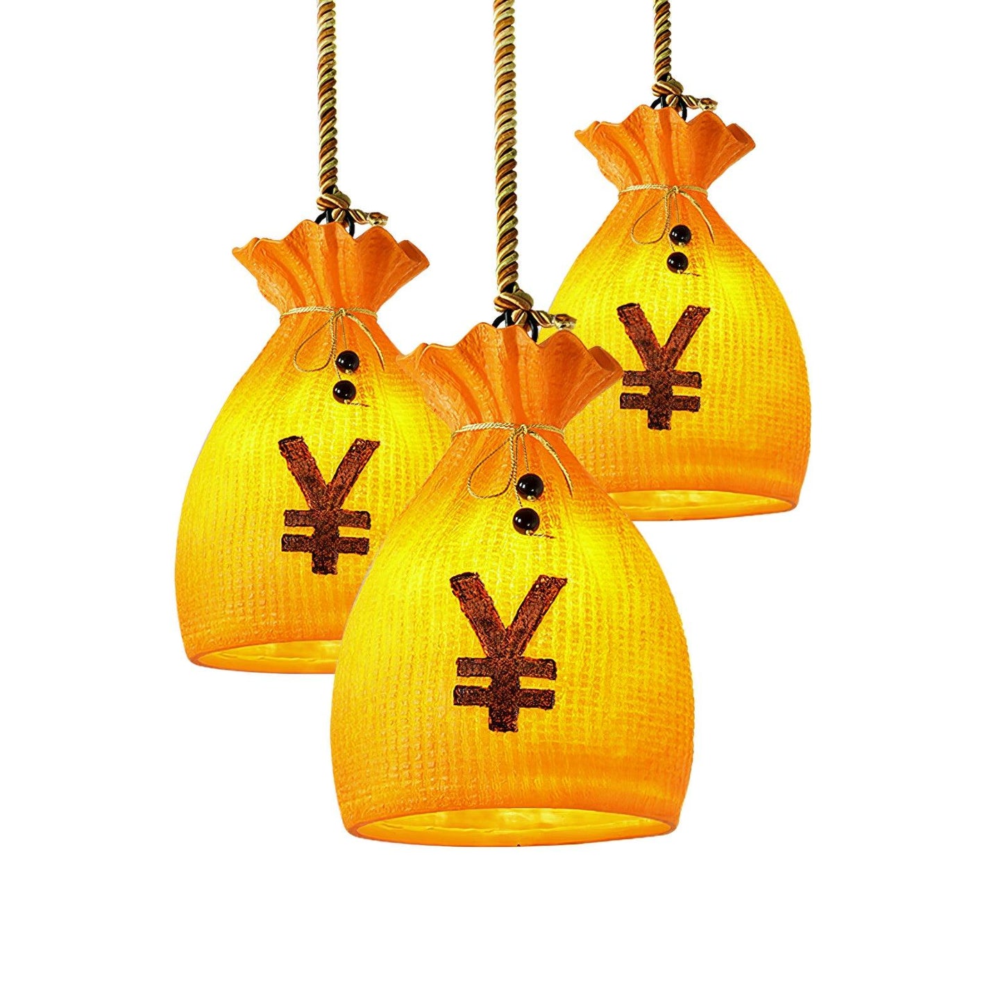 Prosperity Pouch Resin Drop light Pendant Lamp