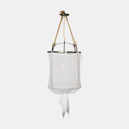 Provence Linen Drop light Pendant Light