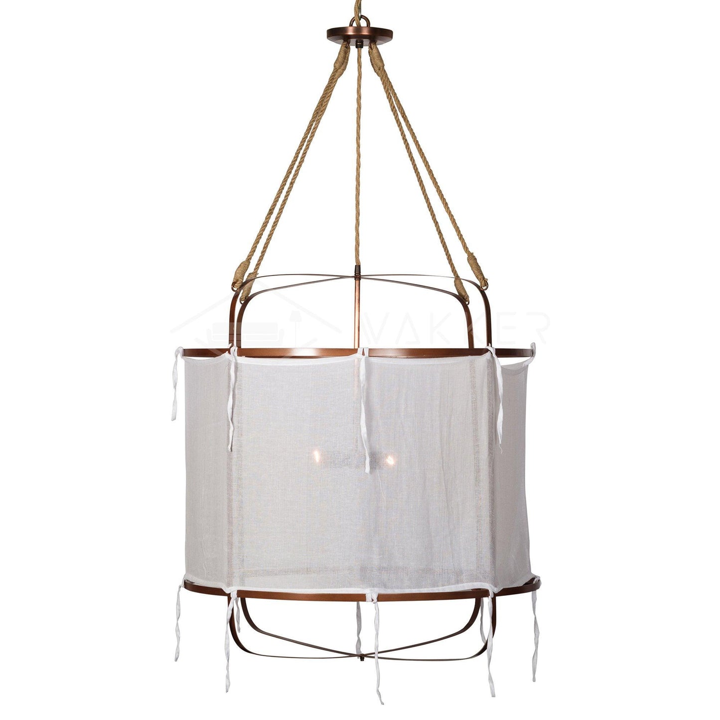 Provence Linen Drop light Pendant Light